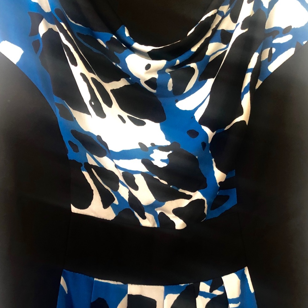 Cowl Neck Plus Size Dress - Picture 2 of 6